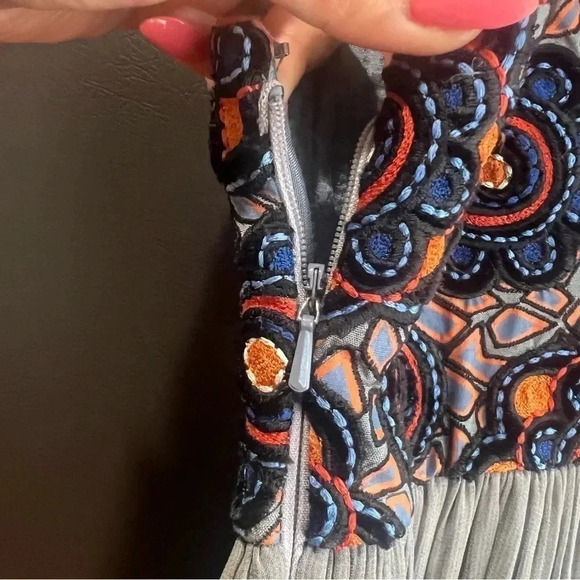 Anthropologie Mynah’s Reynu Taandon Rare Couture Dress size XS - Picture 8 of 11